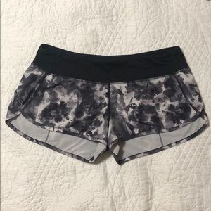 Lululemon speed shorts